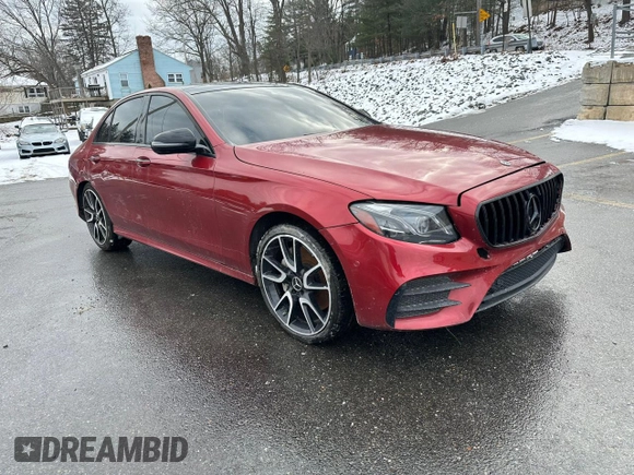 2018 Mercedes-Benz E-Class AMG E 43 with VIN WDDZF6EBXJA400569, listed as a Copart auction lot 88734025 with 36,022 mi miles and Clean Title. Bid and sale history available at carsss.com. Image 4.