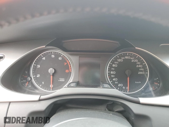 2009 Audi A4 with VIN WAULF68K59N025039, listed as a Copart auction lot 61571575 with Not provided miles and Salvage title. Bid and sale history available at DreamBid. Image 9.