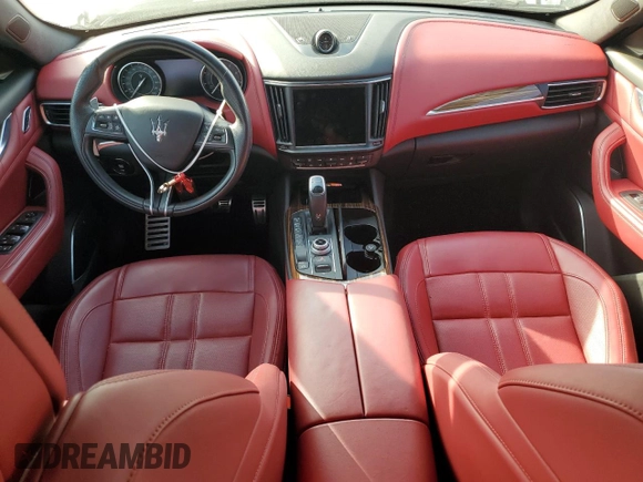 2021 Maserati Levante GranSport with VIN ZN661XUS8MX379725, listed as a Copart auction lot 82186843 with 0 mi miles. Bid and sale history available at carsss.com. Image 8.