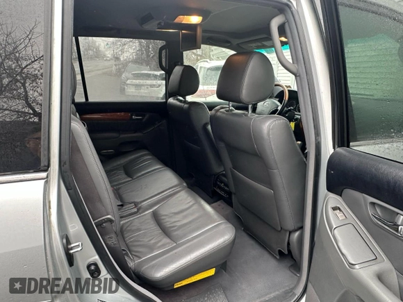 2007 Lexus GX 470 with VIN JTJBT20X670136469, listed as a Copart auction lot 51963275 with 210,593 mi miles and Clean Title. Bid and sale history available at DreamBid. Image 8.