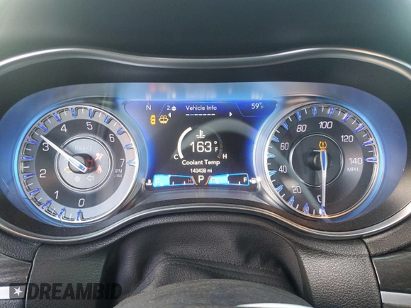 2019 Chrysler 300 Touring with VIN 2C3CCAAG6KH755579, listed as a Copart auction lot 48419815 with 143,438 mi miles and Salvage Title. Bid and sale history available at carsss.com. Image 9.