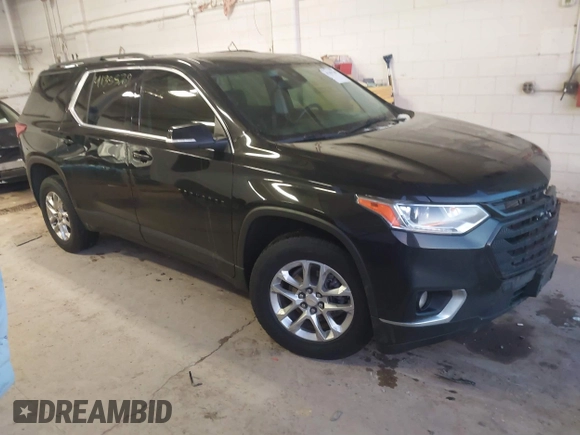 2021 Chevrolet Traverse LT Cloth with VIN 1GNEVGKW4MJ175358, listed as a IAAI auction lot 41355709 with 148,257 mi miles. Bid and sale history available at carsss.com. Image 1.
