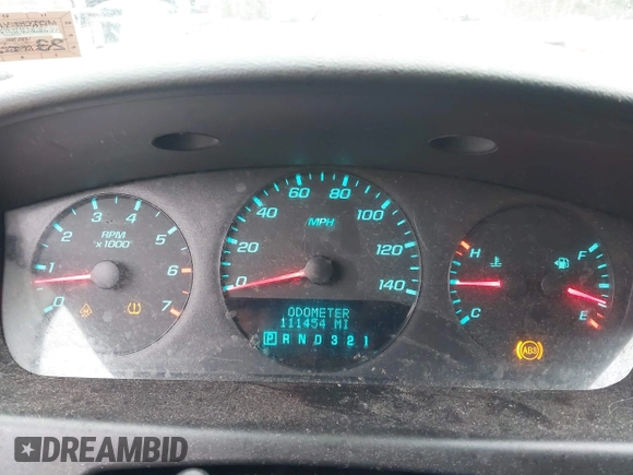2010 Chevrolet Impala LS with VIN 2G1WA5EK5A1104027, listed as a IAAI auction lot 41993795 with 111,454 mi miles and . Bid and sale history available at DreamBid. Image 7.