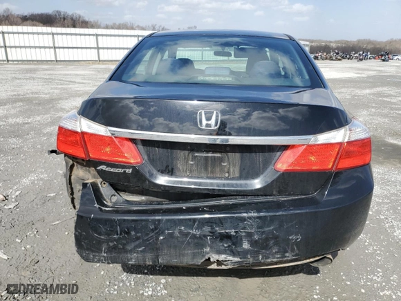 2014 Honda Accord Sedan LX with VIN 1HGCR2F36EA258039, listed as a Copart auction lot 47837435 with 154,237 mi miles and Salvage Title. Bid and sale history available at carsss.com. Image 6.