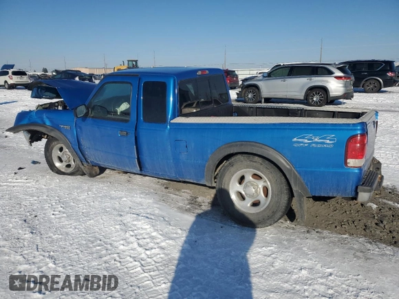 2000 Ford Ranger XLT with VIN 1FTZR15X3YPA83533, listed as a Copart auction lot 44656885 with 110,632 mi miles and Salvage Title. Bid and sale history available at carsss.com. Image 2.