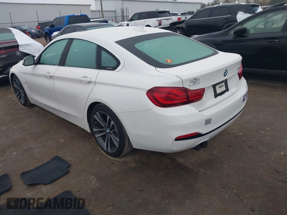 2020 BMW 4 Series 430i with VIN WBA4J1C03LCD79546, listed as a IAAI auction lot 41500883 with 33,729 mi miles and . Bid and sale history available at DreamBid. Image 3.