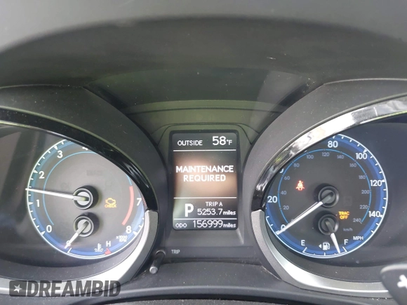 2016 Toyota Corolla L with VIN 5YFBURHE4GP367808, listed as a IAAI auction lot 41893231 with 156,999 mi miles and . Bid and sale history available at DreamBid. Image 7.