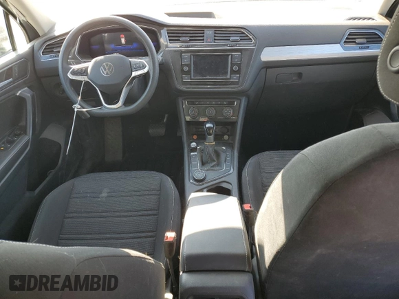 2023 Volkswagen Tiguan S with VIN 3VVFB7AX8PM072064, listed as a Copart auction lot 87967065 with 16,812 mi miles and Salvage title. Bid and sale history available at DreamBid. Image 8.
