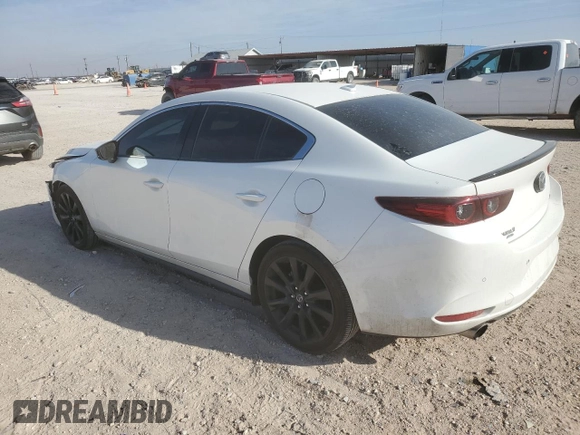 2024 Mazda 3 Premium Plus with VIN 3MZBPBEY3RM407459, listed as a Copart auction lot 47010515 with 9,534 mi miles and Salvage Title. Bid and sale history available at carsss.com. Image 2.