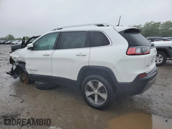 2019 Jeep Cherokee Limited z VIN 1C4PJMDXXKD409564, wystawiony jako Copart lot #60893225 z przebiegiem 128 674 mil mil oraz Szkoda całkowita • Salvage title. Historia ofert i sprzedaży dostępna na DreamBid. Obrazek 2.
