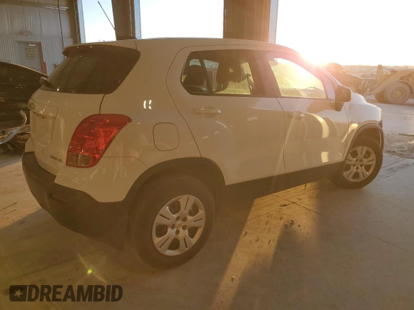 2016 Chevrolet Trax LS with VIN 3GNCJKSB0GL266143, listed as a Copart auction lot 88083115 with 0 mi miles and Salvage Title. Bid and sale history available at carsss.com. Image 3.