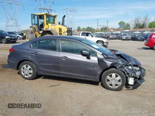 2014 Honda Civic LX with VIN 19XFB2F55EE234183, listed as a IAAI auction lot 42094263 with 148,728 mi miles. Bid and sale history available at carsss.com. Image 18.
