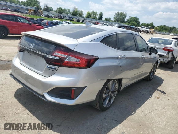 2018 Honda Clarity Plug-In Hybrid Touring with VIN JHMZC5F32JC002182, listed as a Copart auction lot 55677054 with 43,576 mi miles and Salvage Title. Bid and sale history available at carsss.com. Image 3.