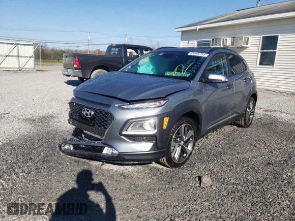 2020 Hyundai Kona Limited with VIN KM8K3CA54LU531626, listed as a Copart auction lot 65956752 with 16,068 mi miles. Bid and sale history available at carsss.com. Image 2.