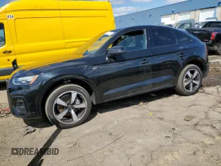 2022 Audi Q5 Sportback S line Premium Plus with VIN WA15AAFY0N2007820, listed as a Copart auction lot 51430355 with 29,057 mi miles and Clean title. Bid and sale history available at DreamBid. Image 1.