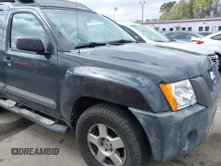 2005 Nissan Xterra S with VIN 5N1AN08W85C654356, listed as a IAAI auction lot 41879537 with 140,421 mi miles and . Bid and sale history available at DreamBid. Image 6.