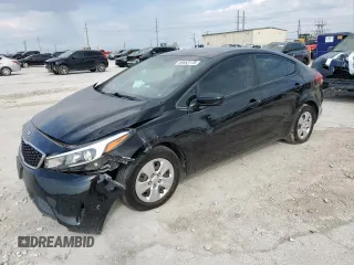 2017 Kia Forte LX with VIN 3KPFK4A73HE110745, listed as a Copart auction lot 50652175 with 102,385 mi miles and Salvage Title. Bid and sale history available at carsss.com. Image 1.