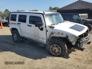 2006 Hummer H3 with VIN 5GTDN136568143456, listed as a Copart auction lot 85355124 with 104,950 mi miles and Salvage Title. Bid and sale history available at DreamBid. Image 4.