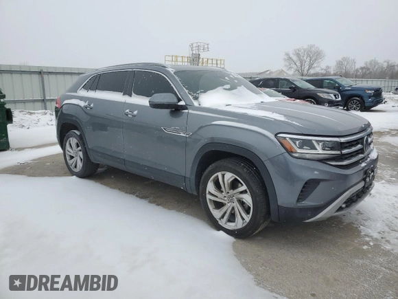 2020 Volkswagen Atlas SEL with VIN 1V2MC2CAXLC205660, listed as a Copart auction lot 45706535 with Not provided miles and Salvage title. Bid and sale history available at DreamBid. Image 4.