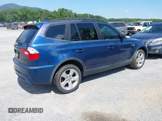 2006 BMW X3 3.0i with VIN WBXPA93416WG85488, listed as a IAAI auction lot 42651480 with 161,847 mi miles and . Bid and sale history available at DreamBid. Image 4.