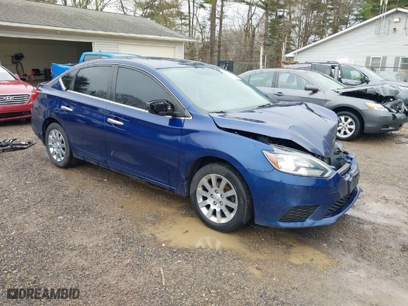 2017 Nissan Sentra SV with VIN 3N1AB7AP0HL710178, listed as a IAAI auction lot 41918741 with 80,722 mi miles. Bid and sale history available at carsss.com. Image 1.