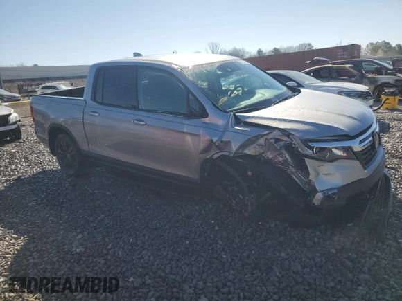 2020 Honda Ridgeline Sport с VIN 5FPYK3F10LB021538, выставлен на аукционе Copart как лот 48332595 с пробегом 24 790 миль миль и Списание • Salvage title. История ставок и продаж доступна на DreamBid. Изображение 4.