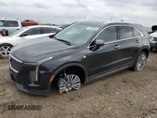 2024 Cadillac XT4 FWD Premium Luxury with VIN 1GYFZCR44RF241880, listed as a Copart auction lot 44975635 with 2,385 mi miles and Salvage Title. Bid and sale history available at carsss.com. Image 1.