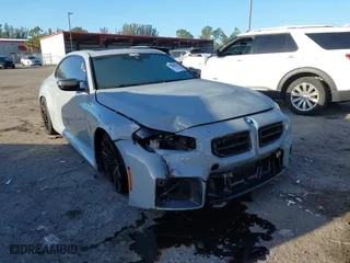2024 BMW M2 with VIN 3MF13DM04R8E25637, listed as a IAAI auction lot 41556777 with 18,810 mi miles. Bid and sale history available at carsss.com. Image 6.