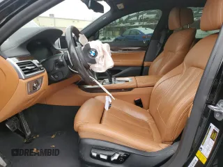 2020 BMW 7 Series 740i with VIN WBA7T2C05LGL18038, listed as a Copart auction lot 41997975 with 74,868 mi miles and Salvage Title. Bid and sale history available at carsss.com. Image 7.