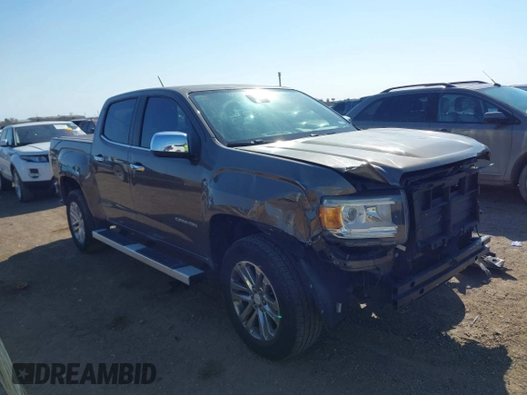 2015 GMC Canyon 2WD SLT with VIN 1GTG5CE33F1217775, listed as a IAAI auction lot 41485677 with 1 mi miles. Bid and sale history available at carsss.com. Image 14.