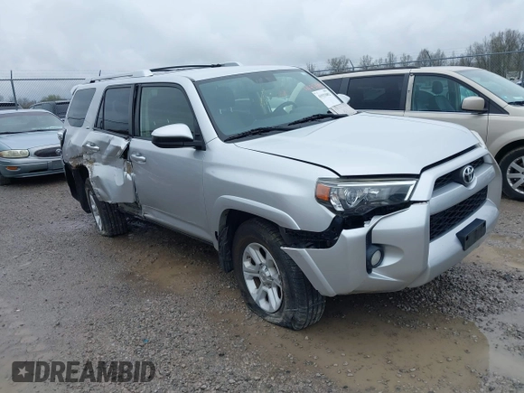 2016 Toyota 4Runner Limited with VIN JTEBU5JR1G5311288, listed as a IAAI auction lot 41933882 with 122,505 mi miles and . Bid and sale history available at DreamBid. Image 1.