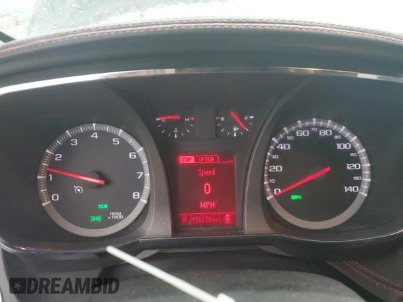 2015 GMC Terrain Denali with VIN 2GKALUEK4F6292611, listed as a Copart auction lot 43022335 with 124,229 mi miles and Salvage Title. Bid and sale history available at carsss.com. Image 9.