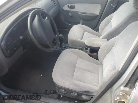 2003 Kia Spectra with VIN KNAFB121335295115, listed as a Copart auction lot 78070674 with Not Provided miles and Salvage Title. Bid and sale history available at DreamBid. Image 7.