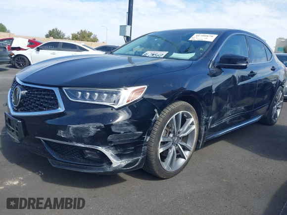 2019 Acura TLX w/Advance Pkg with VIN 19UUB3F85KA005610, listed as a IAAI auction lot 41700878 with 66,254 mi miles. Bid and sale history available at carsss.com. Image 17.