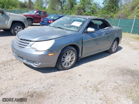 2008 Chrysler Sebring Touring with VIN 1C3LC55R98N118821, listed as a IAAI auction lot 42102685 with 211,537 mi miles. Bid and sale history available at carsss.com. Image 2.