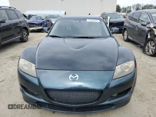 2004 Mazda RX-8 with VIN JM1FE17N040130675, listed as a Copart auction lot 72944474 with 143,744 mi miles and Clean Title. Bid and sale history available at carsss.com. Image 5.