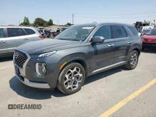 2022 Hyundai Palisade Calligraphy с VIN KM8R7DHE6NU433182, выставлен на аукционе Copart как лот 64933755 с пробегом 36 735 миль миль и Списание • Salvage title. История ставок и продаж доступна на DreamBid. Изображение 1.