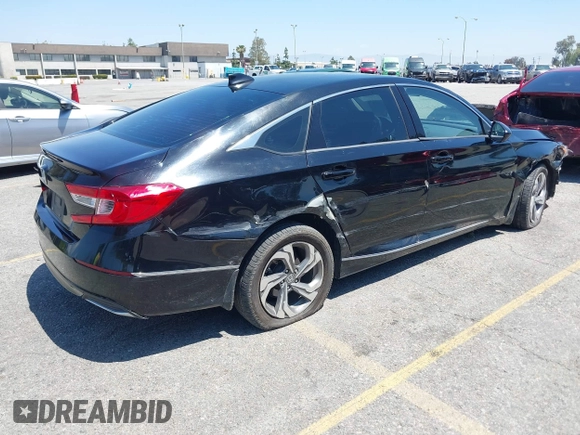 2018 Honda Accord EX with VIN 1HGCV1F40JA129965, listed as a IAAI auction lot 42153398 with 51,435 mi miles and . Bid and sale history available at DreamBid. Image 4.