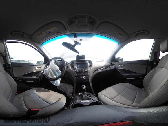 2017 Hyundai Santa Fe 2.4L with VIN 5NMZUDLB0HH037142, listed as a IAAI auction lot 42323880 with 87,396 mi miles and . Bid and sale history available at DreamBid. Image 18.
