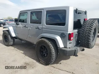 2018 Jeep Wrangler Unlimited Sahara with VIN 1C4BJWEG6JL817231, listed as a IAAI auction lot 42225248 with 68,015 mi miles and . Bid and sale history available at DreamBid. Image 3.