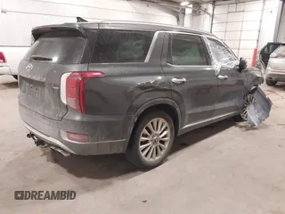 2020 Hyundai Palisade Limited with VIN KM8R5DHE1LU104070, listed as a IAAI auction lot 41322538 with 50,226 mi miles and . Bid and sale history available at DreamBid. Image 4.
