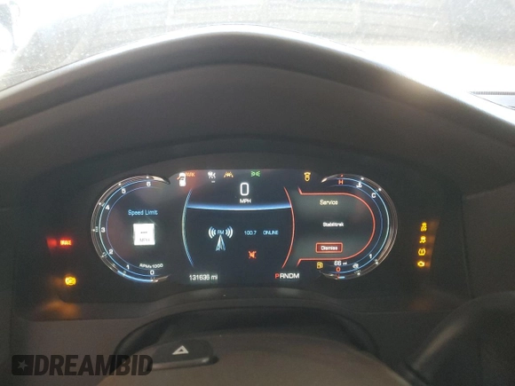 2016 Cadillac Escalade Premium Collection with VIN 1GYS4CKJ1GR477640, listed as a Copart auction lot 46214825 with 131,636 mi miles and Salvage title. Bid and sale history available at DreamBid. Image 9.