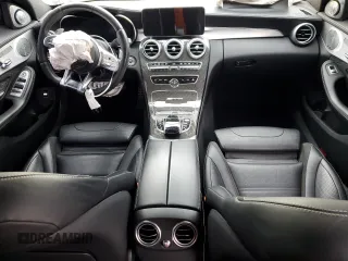 2021 Mercedes-Benz C with VIN W1KWF8HB3MR620202, listed as a Copart auction lot 46827165 with Not Provided miles and Salvage Title. Bid and sale history available at DreamBid. Image 8.