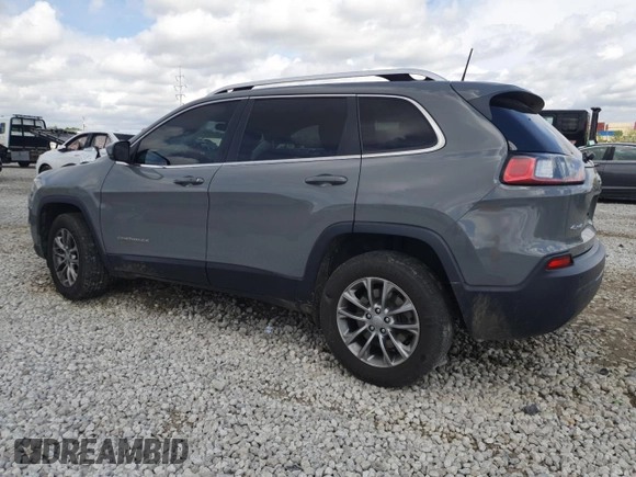 2020 Jeep Cherokee Latitude Plus with VIN 1C4PJMLB5LD501737, listed as a Copart auction lot 56775065 with 118,680 mi miles and Salvage title. Bid and sale history available at DreamBid. Image 2.
