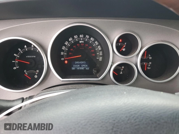 2013 Toyota Tundra Limited with VIN 5TFHW5F18DX288927, listed as a Copart auction lot 61373495 with 141,642 mi miles and Salvage title. Bid and sale history available at DreamBid. Image 9.