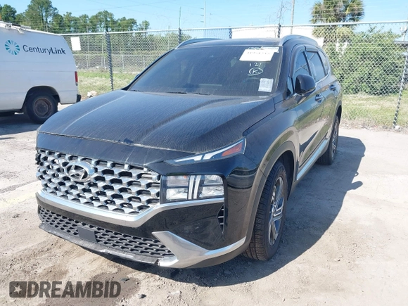 2021 Hyundai Santa Fe SEL with VIN 5NMS34AJXMH307065, listed as a IAAI auction lot 41951232 with 32,305 mi miles. Bid and sale history available at carsss.com. Image 2.