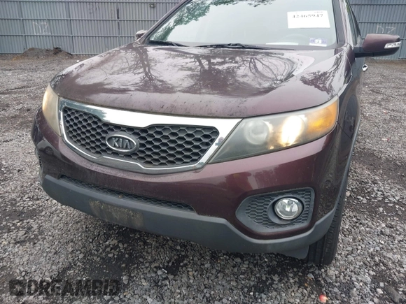 2011 Kia Sorento LX with VIN 5XYKT3A1XBG147240, listed as a IAAI auction lot 42465947 with 112,150 mi miles and . Bid and sale history available at DreamBid. Image 6.