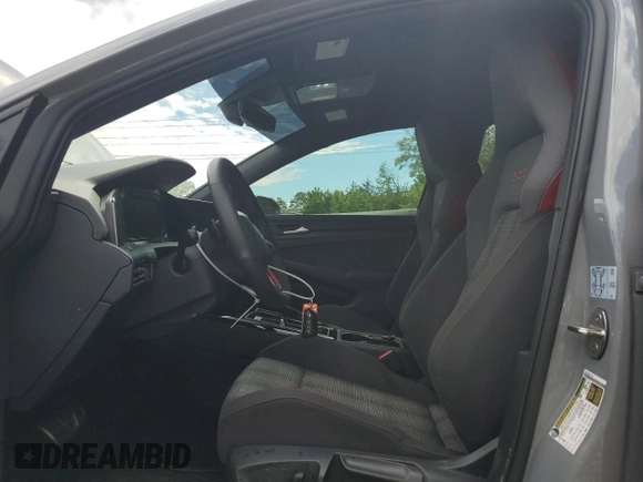 2024 Volkswagen GTI S с VIN WVWGA7CD4RW144194, выставлен на аукционе Copart как лот 55313855 с пробегом 16 069 миль миль и Списание • Salvage title. История ставок и продаж доступна на DreamBid. Изображение 7.