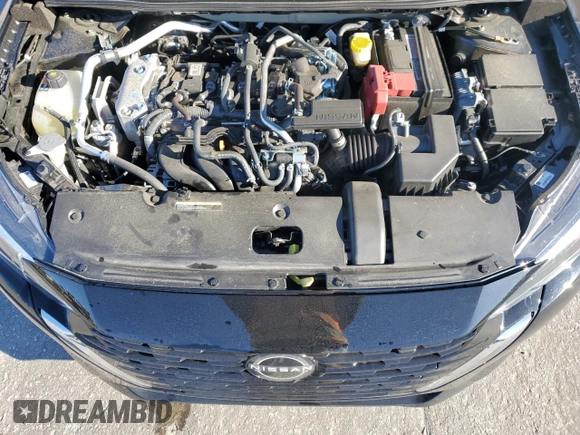 2024 Nissan Sentra SV with VIN 3N1AB8CVXRY230414, listed as a Copart auction lot 45745115 with 8,766 mi miles and Salvage Title. Bid and sale history available at carsss.com. Image 12.