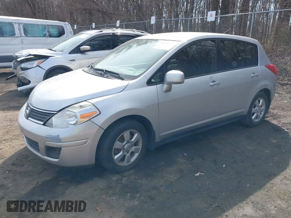 2009 Nissan Versa SL with VIN 3N1BC13E19L418874, listed as a IAAI auction lot 41698587 with 154,568 mi miles and . Bid and sale history available at DreamBid. Image 2.